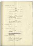 Moe Howard's 28pp. Script Dated April 1951 for The Three Stooges Film ''Hula-La-La'' -- With Annotations in Moe's Hand -- Very Good Condition